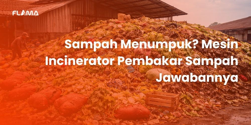 Sampah Menumpuk? Mesin Incinerator Pembakar Sampah Jawabannya