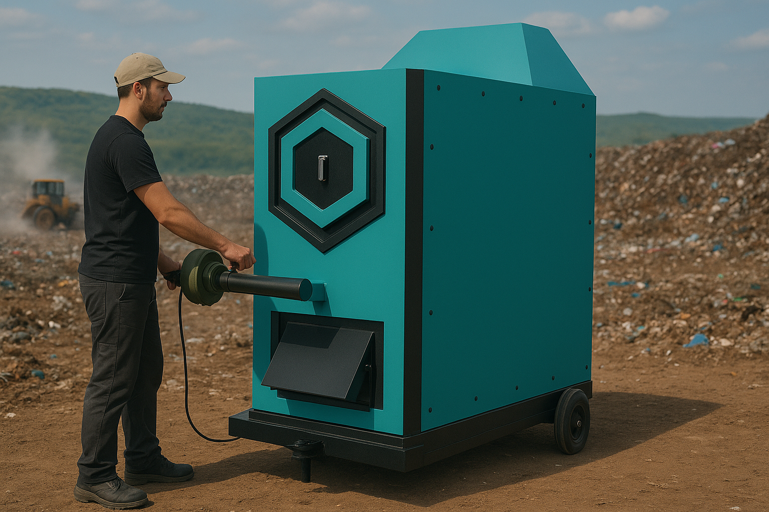 Incinerator Sampah Terbukti Efektif, Sampah Berkurang Drastis! - bagian 1